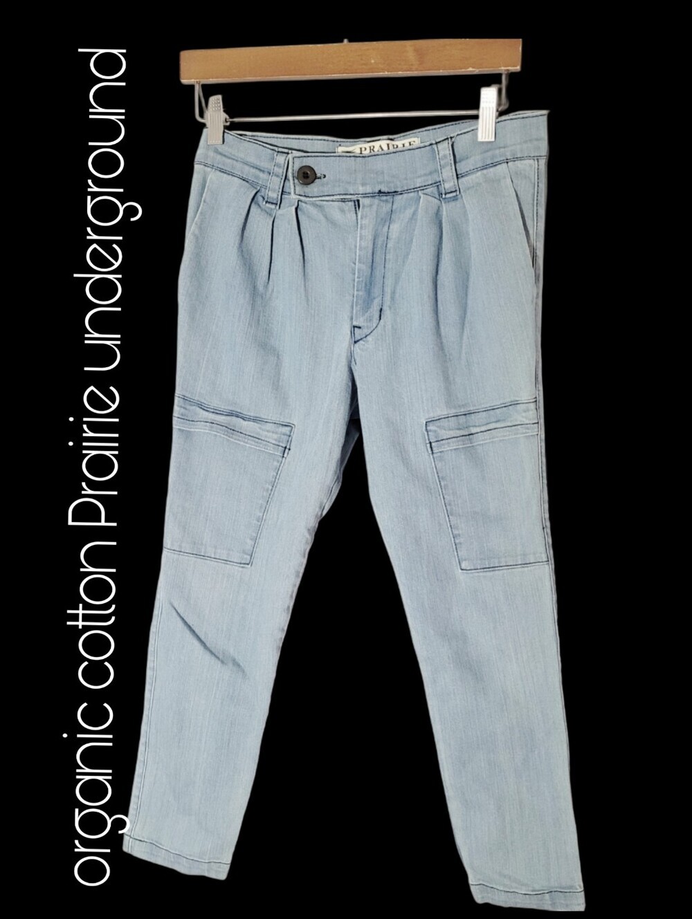 Prairie Underground Organic Cotton Seattle Based Cropped Jeans